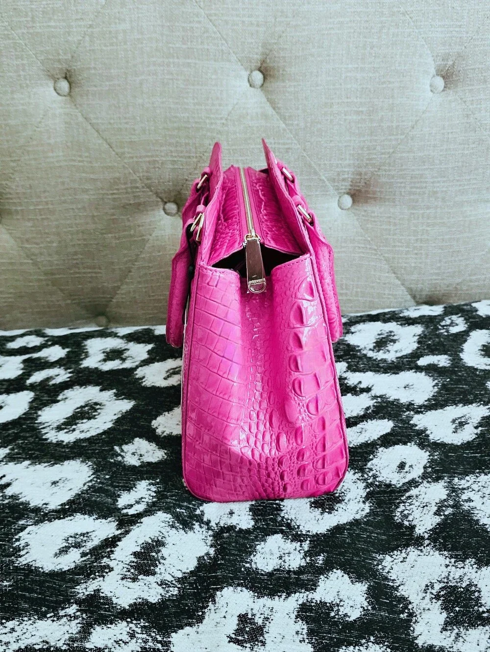 NWT Brahmin PARADISE PINK Small Finley